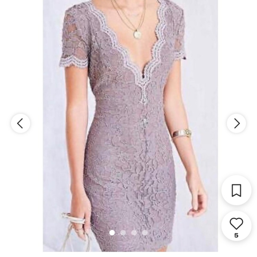 Kimchi Blue lace bodycon dress NWOT